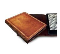 KleverCase Protège-livre pour liseuse avec écran de 6 à 6,8" ou 7,5" à 5,1" Compatible avec toutes les liseuses électroniques y compris Kobo, Nook, Kindle, Paperwhite, Sony, Storytel Marron clair