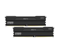 KLEVV Bolt V DDR5 32GB (2X 16GB) 6400MT-s CL32 kit de mémoire RAM de Jeu XMP 3.0 Non-RGB Haute Performance Overclocking 32-38-38-79