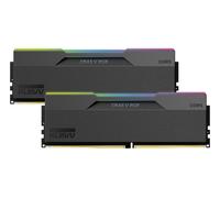 KLEVV CRAS V DDR5 RGB 32GB (2X 16GB) 6000MH/z CL28 Mémoire RAM Gaming Kit XMP 3.0 Hautes Performances Overclocking 28-36-36-76 - Jouez Plus Vite avec CL28 Ultra-Bas
