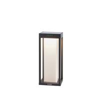 Klewe Radia Mini Moon Akku Solarleuchte, gris graphite