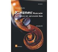 Klezmer Musicale: für Violine mit optionalem Bass (+free online audio)