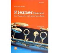 Klezmer Musicale Fur Klarinette Mit Optionalem Bass Par M.A. Brucker + Cd