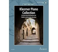 Klezmer Piano Collection - 22 Tunes from the Klezmer and Yiddish Traditions for Solo Piano Book Withonline Material