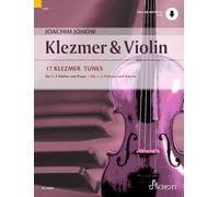 Klezmer & Violin: 17 Klezmer Tunes. 1-2 violins and piano; double bass ad libitum.