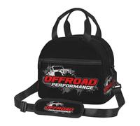 KLFDGGYU Sac à lunch isotherme 4x4 tout terrain pour homme et femme réutilisable avec bandoulière ajustable idéal les sports activités de plein air