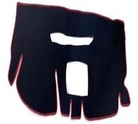 KLFDT Auto Couverture Tableau Bord Tapis Anti-dérapants pour Dacia Sandero Stepway 3 2023,Tapis Console Centrale,Couvertures Tableau Bord Intérieur,A/Red