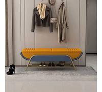 KLGFBDC Banc à Chaussures Nordique Moderne - Tabouret d'entrée élégant et étagère à Chaussures Gain de Place pour Couloir, Salon et Chambre - Idéal pour Ranger Ses Chaussures et embellir sa décorati