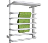 KLGFBDC Chauffe-Serviettes Mural en Acier Inoxydable, 530 mm de Large x 635 mm de Haut, pour Salle de Bain