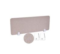 KLGFBDC Cloison de Bureau Acoustique Beige - 30 x 80 cm - Écran de séparation pour Une Meilleure confidentialité et Une réduction du Bruit dans Les espaces de Travail, Les salles de Classe, Les mais
