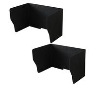 KLGFBDC Cloison de Bureau Pliable en 2 pièces, Panneau autoportant de Protection pour Bureau de 20 à 40 Pouces, idéale pour Une Utilisation au Bureau, en Salle de Classe ou en bibliothèque, barrière