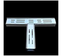 KLGFBDC Grille d'évacuation en Acier Inoxydable 304, système de Drainage linéaire extérieur pour Garage, pelouse, Balcon, sous-Sol, déviateur de tranchée, 3,5 x 3 cm