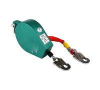 KLGFBDC Kit de trépied de Sauvetage d'urgence avec treuil de 1 179,3 kg, système antichute de 98 pi, poulie de Levage et Harnais de sécurité pour travaux aériens, Construction et utilisati