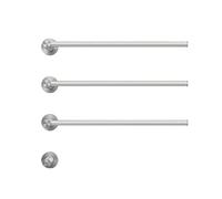 KLGFBDC Porte-Serviettes Chauffant Mural pour Salle de Bain, Chauffe-Serviettes, Chauffe-Serviettes 4 Barres pour Salle de Bain, Chauffe-Serviettes Mural câblé avec Interrupteur, Lumineux,