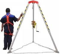 KLGFBDC Trousse de Secours d'urgence - Ceinture de sécurité et trépied pour treuil de 1 800 LB - Équipement Essentiel pour Les Aventures en Plein air, Le Tout-Terrain et Les Situations d'u