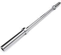 KLHGBH Barre de Poids Olympique de 1,2 M / 1,5 M Avec Colliers de Fer À Repasser En Fer Solide Barre D'Entraînement Barbell Poids Barre Droite Pour Exercices de Gym de La Maison,59In