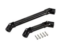 KLHYTGFA 2 Arbres de Transmission centraux en Acier Inoxydable trempé for Crawler RC 1/24 Axial SCX24 Jeep Gladiator Dodge Power Wagon (amélioration)(2PCS Black)