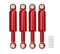 KLHYTGFA Amortisseur hydraulique 32 mm en Aluminium avec bagues en Caoutchouc et vis for Buggy 2WD Losi Micro-B 1/24 RC (pièces de Rechange).(Rot)