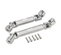 KLHYTGFA Arbre de Transmission Central en Acier Inoxydable avec Trou en Forme de D for Crawler RC 1/24 Axial SCX24 Jeep JLU C10 Bronco Base Camp 4Runner