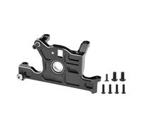 KLHYTGFA Base de Montage de Moteur en Alliage 7075-T6, for Trax-XAS Slash LCG Rally Jato 4X4 1/10 RUSTLER 4X4, pièce de Mise à Niveau(Zwart)