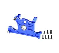 KLHYTGFA Base de Montage de Moteur en Alliage 7075-T6, for Trax-XAS Slash LCG Rally Jato 4X4 1/10 RUSTLER 4X4, pièce de Mise à Niveau(Blau)