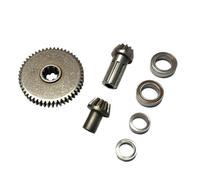 KLHYTGFA for MJX Hyper Go 16207 16208 16209 16210 14301 14302 for Voitures R/C pièces de camions R/C Différentiel Avant et arrière en métal amélioré(16401Y 16402Y)