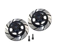 KLHYTGFA for RBX10 Ryft 1/10 RC Simulation électrique Tout-Terrain sans balais modèle de Voiture en métal Type de Frein à Disque Adaptateur Hexagonal AXI232045(Zwart)