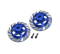 KLHYTGFA for RBX10 Ryft 1/10 RC Simulation électrique Tout-Terrain sans balais modèle de Voiture en métal Type de Frein à Disque Adaptateur Hexagonal AXI232045(Blau)