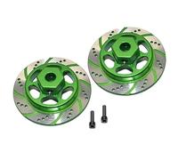 KLHYTGFA for RBX10 Ryft 1/10 RC Simulation électrique Tout-Terrain sans balais modèle de Voiture en métal Type de Frein à Disque Adaptateur Hexagonal AXI232045(GRn)