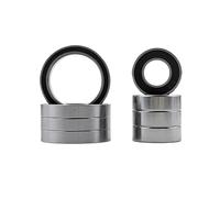 KLHYTGFA Kit de roulements à Billes étanches for moyeux d'essieux (8 pièces) for Voitures RC Trax-xas 1/10 Maxx 2.0 8996X 8950X