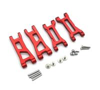 KLHYTGFA Pièces de Bras de Commande inférieur Avant et arrière, for modèle de Voiture Micro-b 2WD Buggy RTR LOS00007 RC 1/24(Rot)