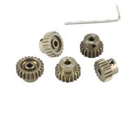 KLHYTGFA Pignon métallique M0.6 for Moteur à pignon 13T 14T 15T 16T 17T 18T 19T 20T 21T 22T 23T 24T 25T 26T 27T 28T 29T 30T 31T 32T 33T for Voiture RC 1/10(M0.6 14T 3.175mm)