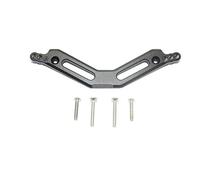KLHYTGFA Plaque de Support de Tour de Choc arrière en métal, for ARR-MA 1/8 Typhon 1/10 Granit Big Rock Crew Senton KRATON OUTCAS 4X4 3S AR320399(Zwart)