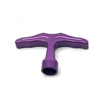 KLHYTGFA Poignée de Lanceur en Aluminium CNC for Voiture RC, Compatible avec Les Moteurs Zenoah CY, HPI, Rofun BAHA, KM Rovan, Baja, Lois et 5ive-T(Purple)