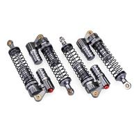 KLHYTGFA Roulement d'amortisseur de 100mm, 4 pièces/2 pièces, adapté for Voiture à chenilles RC Axial SCX10 Tam - iya CC01 de Type Chenille 1/10(4pcs 100mm Shock)