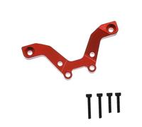 KLHYTGFA Support d'amortisseur Avant en Aluminium 7075 amélioré, Plaque d'amortisseur for ARR-MA 1/18 Typhon Grom Mega 380 (pièces de Voiture RC)(Rot)