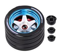 KLHYTGFA Volant for télécommande RC Compatible avec Sanwa MT4/MT5/M12/M17, Futaba 4px/7px/10px, Flysky NB4, KO EX, Next et Wfly X9.(Blue A)