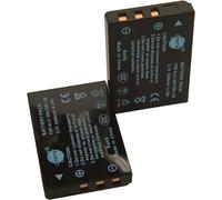 KLIC-5001 Lot de 2 batteries de rechange compatibles avec Kodak EasyShare P880 Z760 DX6490 P850 DX7440 Z730 Zoom Z730 P712 SANYO Xacti DMX-WH1 VPC-HD2000 DMX-HD1000 10 caméras comme Sanyo DB-L50