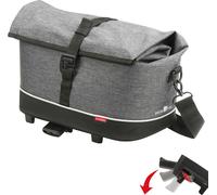 KLICKfix 0265UK Sacoche de porte-bagages Rackpack City ,38x21x25cm, env.900g, tweed, gris