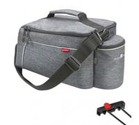 KLICKfix 0268RAGR Sac à bagages Rackpack Light Racktime, 37x19x18 cm, gris