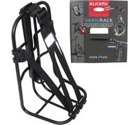 KLICKfix 1912S Porte-vélo universel Vario-Rack avec sangle, noir