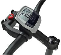 Klickfix Adaptateur de guidon E avec verrou pour vélo électrique avec affichage, universel, convient pour guidon de 22 à 26 mm et guidon surdimensionné de 31,8 mm de diamètre