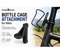 KLICKFix Adaptateur De Tige BottleFix Ahead Pour Porte-Bidon 1 1/8in Noir
