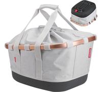Klickfix Bikebasket GT für Racktime, twist sky rose