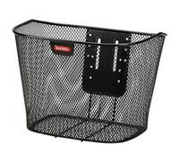 Panier avec fixation fixe klickfix uni argent