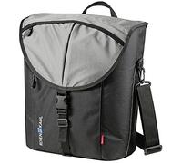 KLICKfix Cita GTA Sacoche de vélo Noir/argenté 16 x 30 x 35 cm