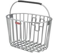 KlickFix Fahrrad Lenkerkorb klick-Fix Alumino Paniers Unisexe, Argent (Silver), Taille Unique
