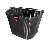 KlickFix Farradtasche Structura Korb Schwarz Klickfish Mixte, Noir, 25 x 34 x 27 cm