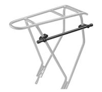 KlickFix Gepäckträgerstrebe Xtra Rail Schwarz, f. Gepäckträger mit Ø 8 16mm, 1916S
