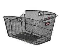 KlickFix Hinterradkorb-2128051100 Unisex-Adult, Noir, 23x22,5x36cm