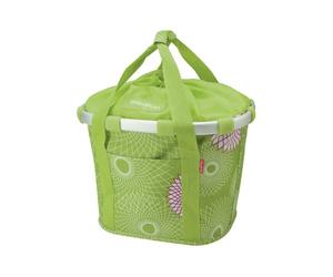 KlickFix Ladies Panier Vélo. 15 l Crystals Lime Green